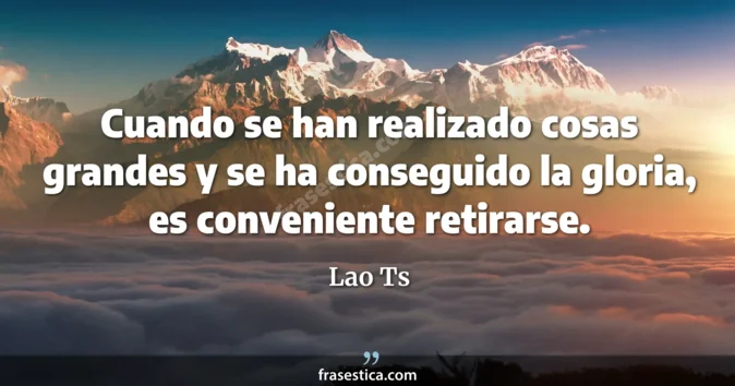 Cita de Lao Ts