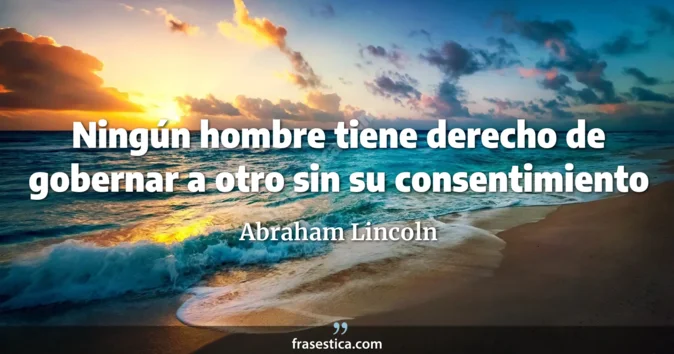 Cita de Abraham Lincoln