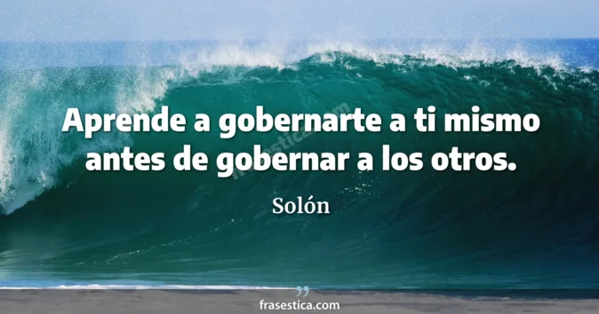 Cita de Solón