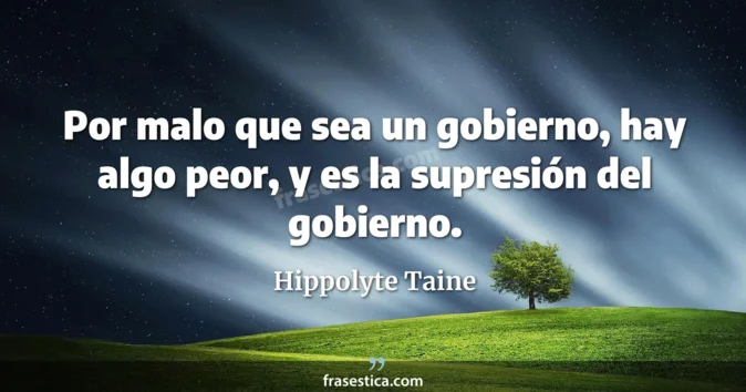 Cita de Hippolyte Taine