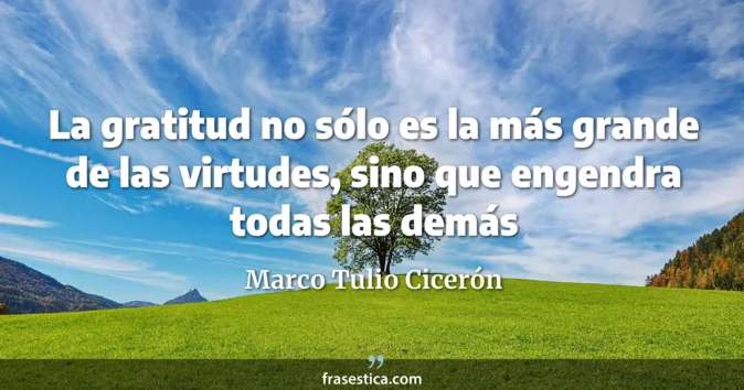 Cita de Marco Tulio Cicerón