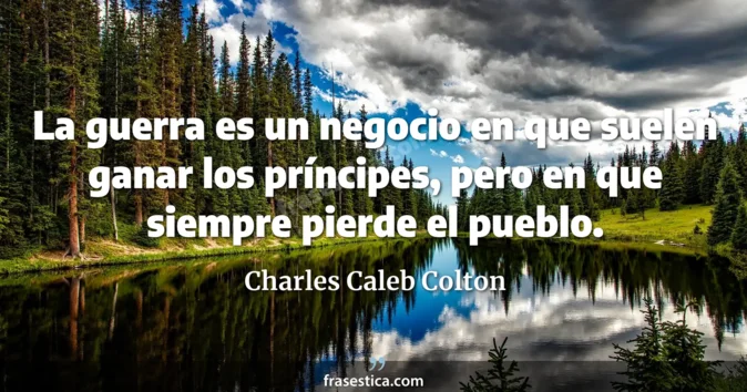 Cita de Charles Caleb Colton