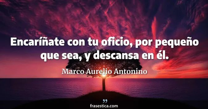 Cita de Marco Aurelio Antonino