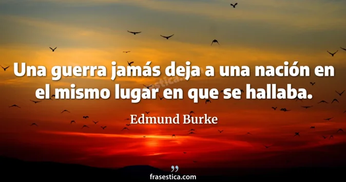 Cita de Edmund Burke