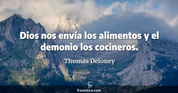 Cita de Thomas Deloney