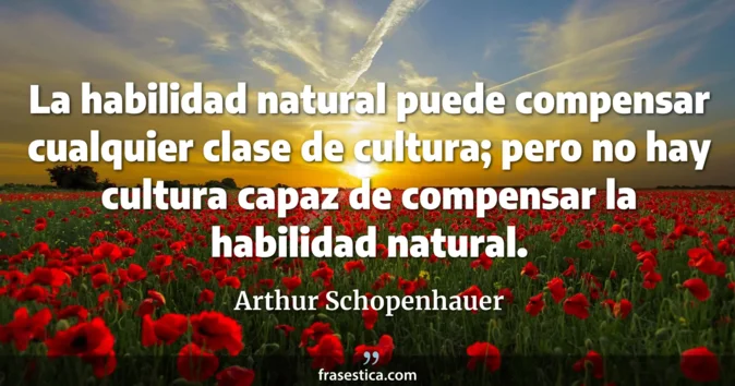 Cita de Arthur Schopenhauer