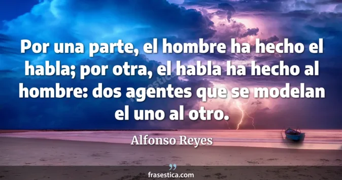 Cita de Alfonso Reyes