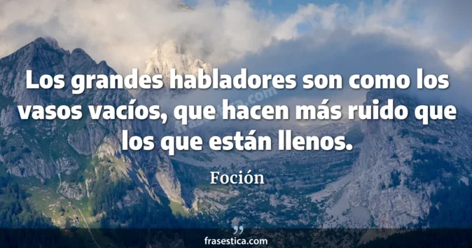 Cita de Foción