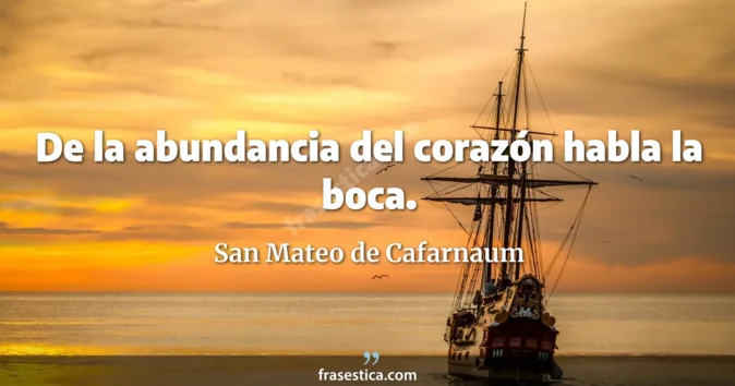 Cita de San Mateo de Cafarnaum