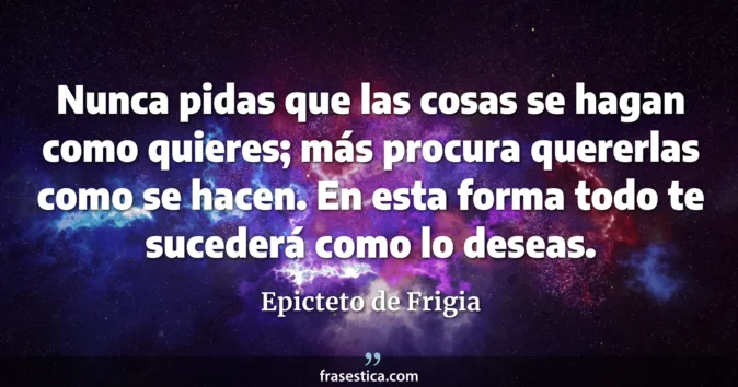 Cita de Epicteto de Frigia