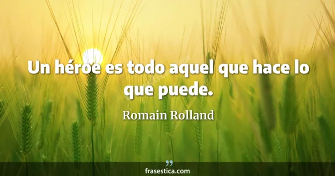 Cita de Romain Rolland