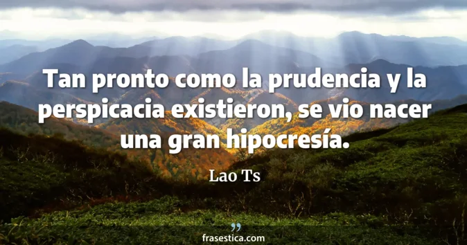 Cita de Lao Ts