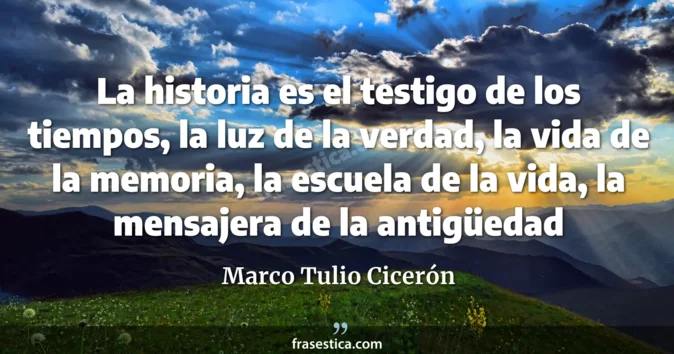 Cita de Marco Tulio Cicerón
