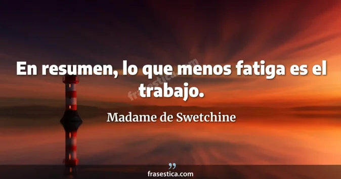 Cita de Madame de Swetchine