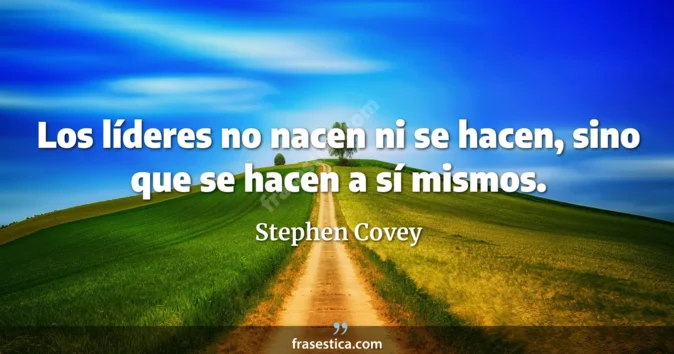 Cita de Stephen Covey