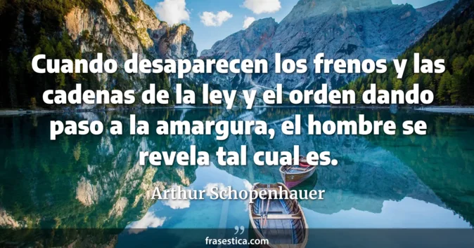 Cita de Arthur Schopenhauer