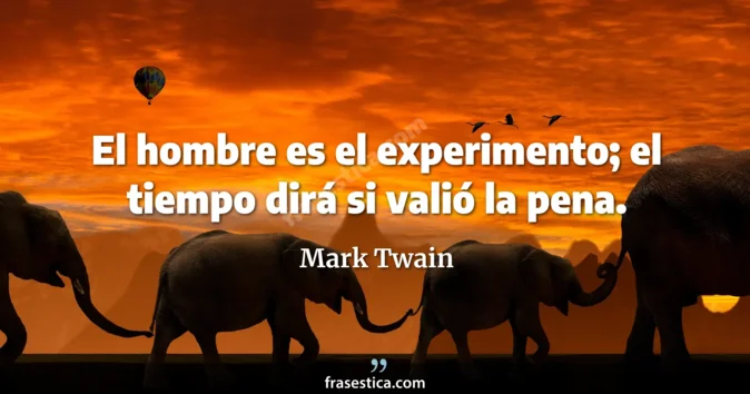 Cita de Mark Twain