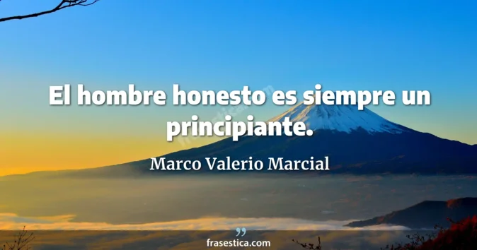 Cita de Marco Valerio Marcial