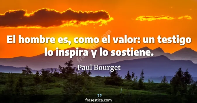 Cita de Paul Bourget