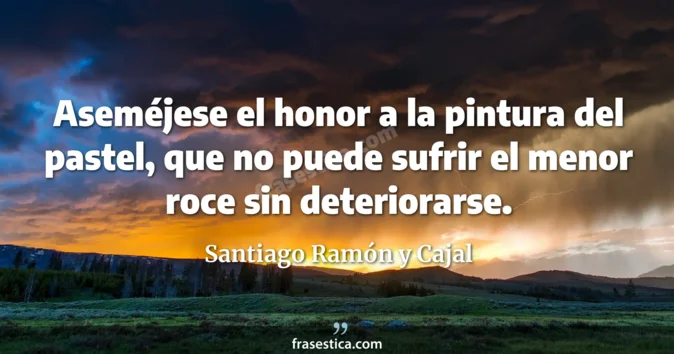 Cita de Santiago Ramón y Cajal