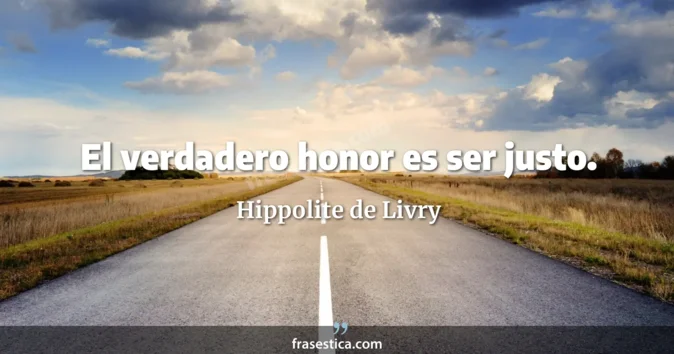 Cita de Hippolite de Livry