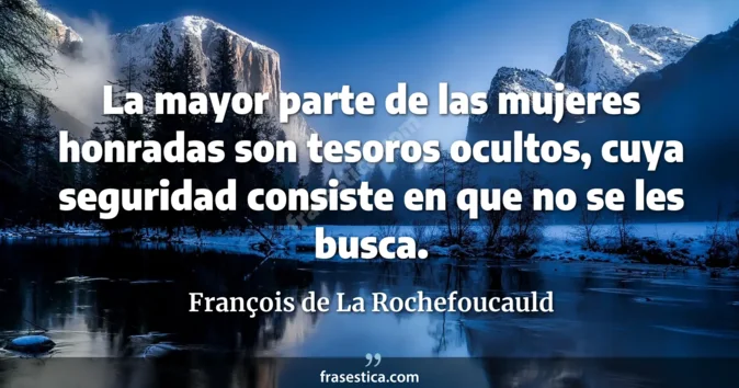 Cita de François de La Rochefoucauld