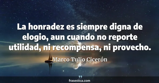 Cita de Marco Tulio Cicerón