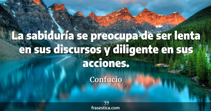 Cita de Confucio