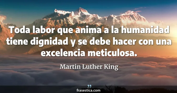 Cita de Martin Luther King