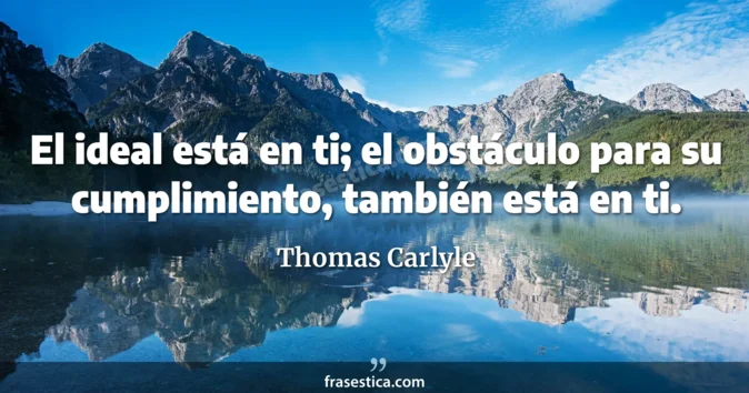 Cita de Thomas Carlyle