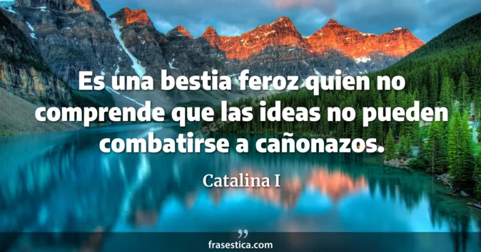 Cita de Catalina I