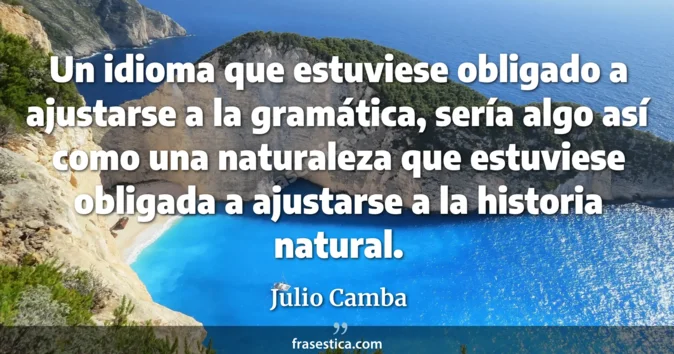 Cita de Julio Camba