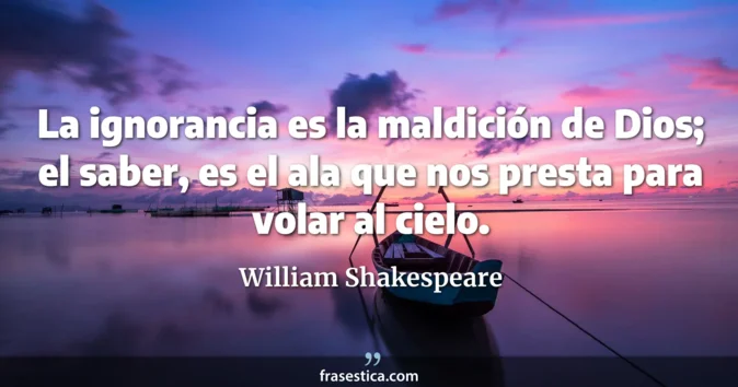 Cita de William Shakespeare