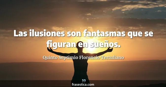 Cita de Quinto Septimio Florencio Tertuliano