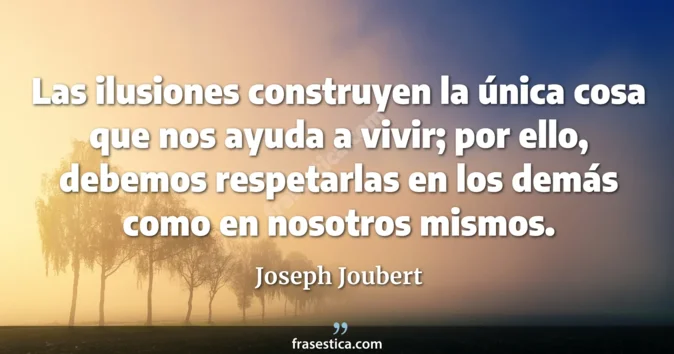 Cita de Joseph Joubert