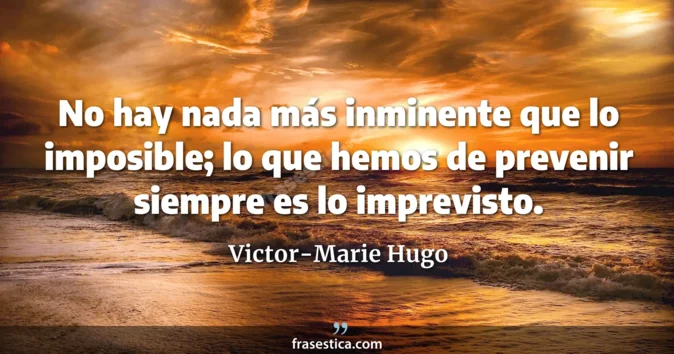 Cita de Victor-Marie Hugo