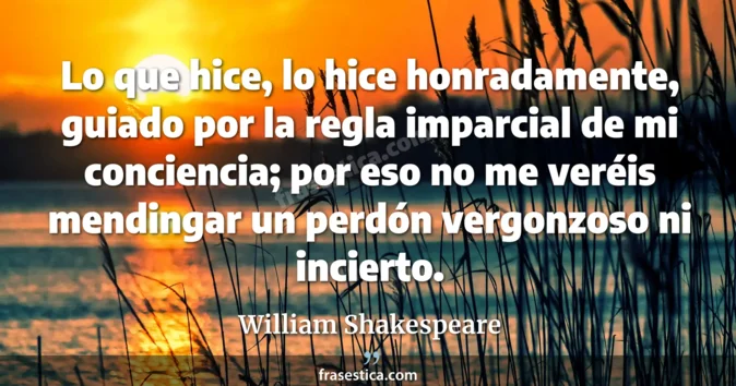 Cita de William Shakespeare