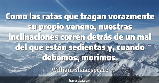 Cita de William Shakespeare