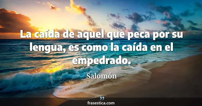 Cita de Salomón
