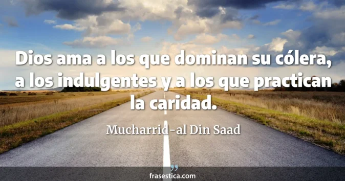 Cita de Mucharrid-al Din Saad