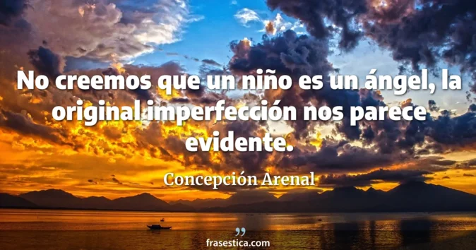Cita de Concepción Arenal