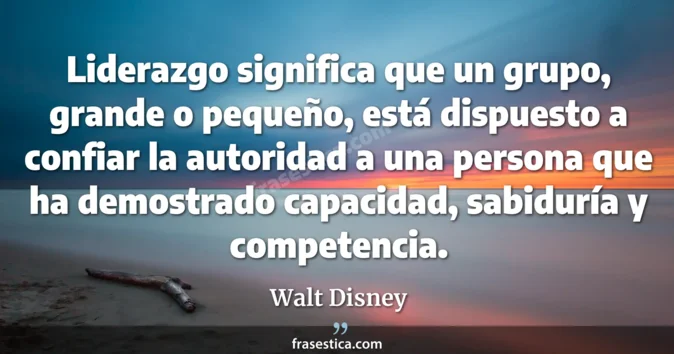 Cita de Walt Disney