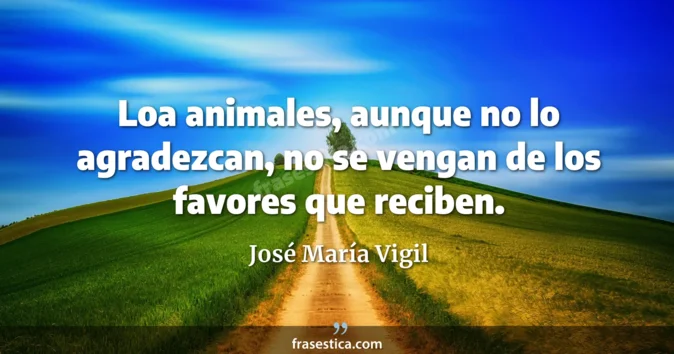 Cita de José María Vigil