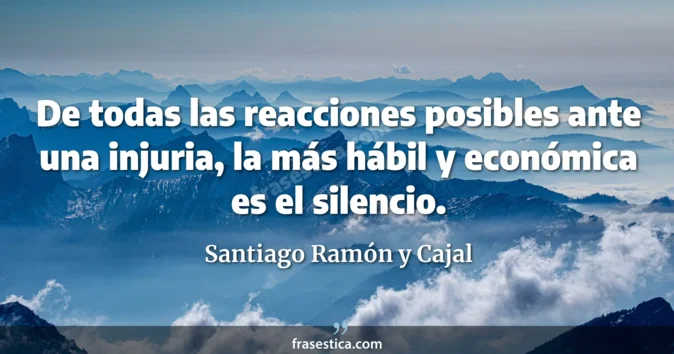 Cita de Santiago Ramón y Cajal