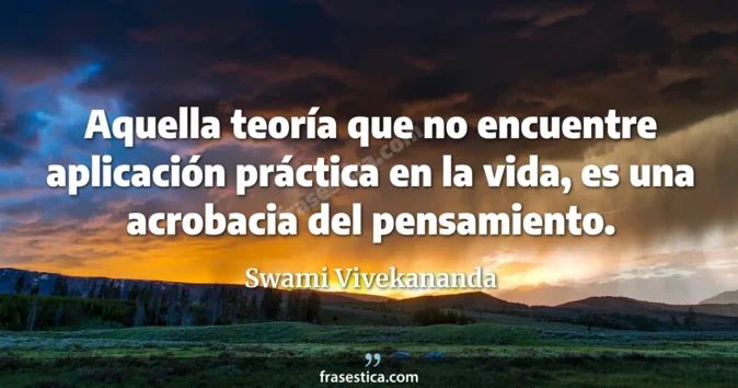 Cita de Swami Vivekananda