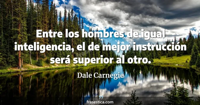 Cita de Dale Carnegie