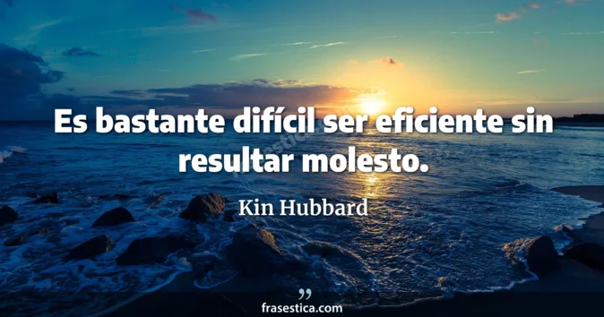 Cita de Kin Hubbard