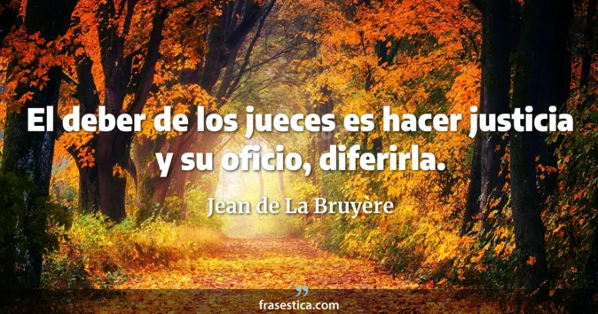 Cita de Jean de La Bruyère