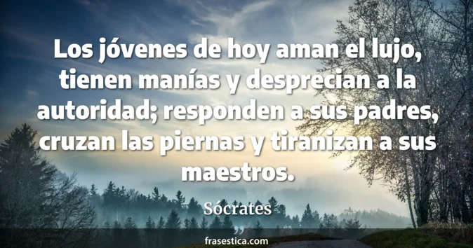 Cita de Sócrates