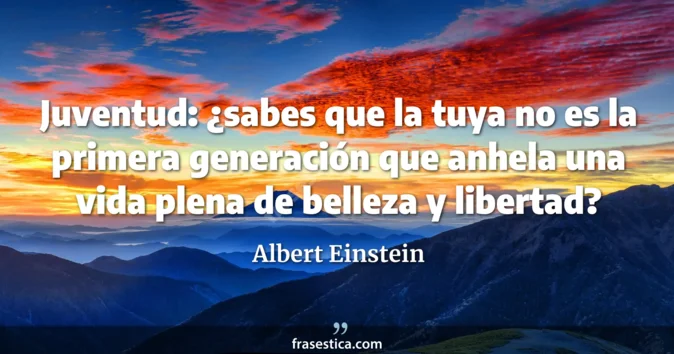 Cita de Albert Einstein